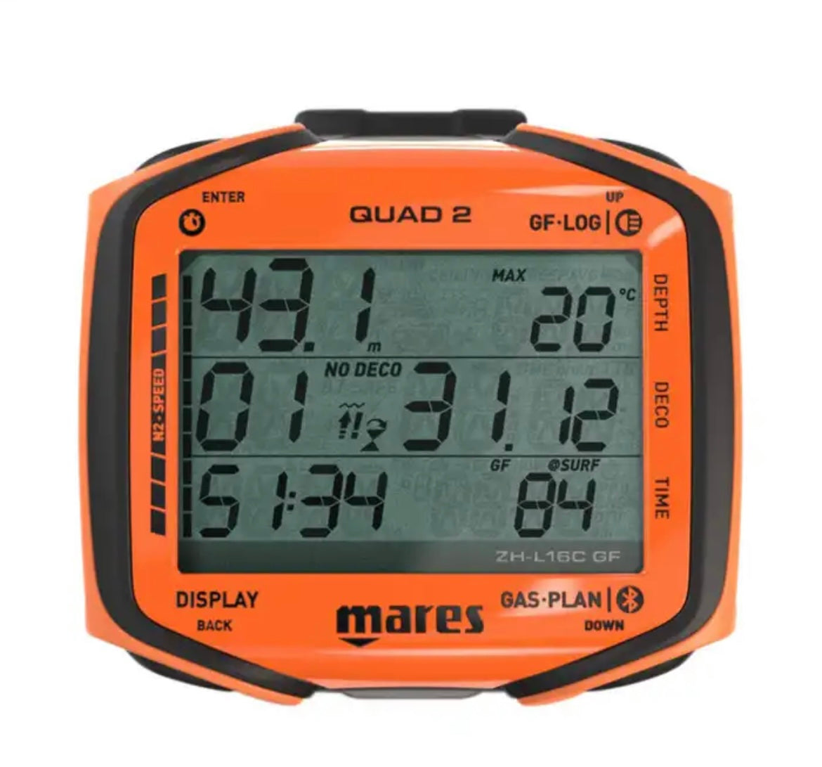 Ordinateur Mares Quad 2