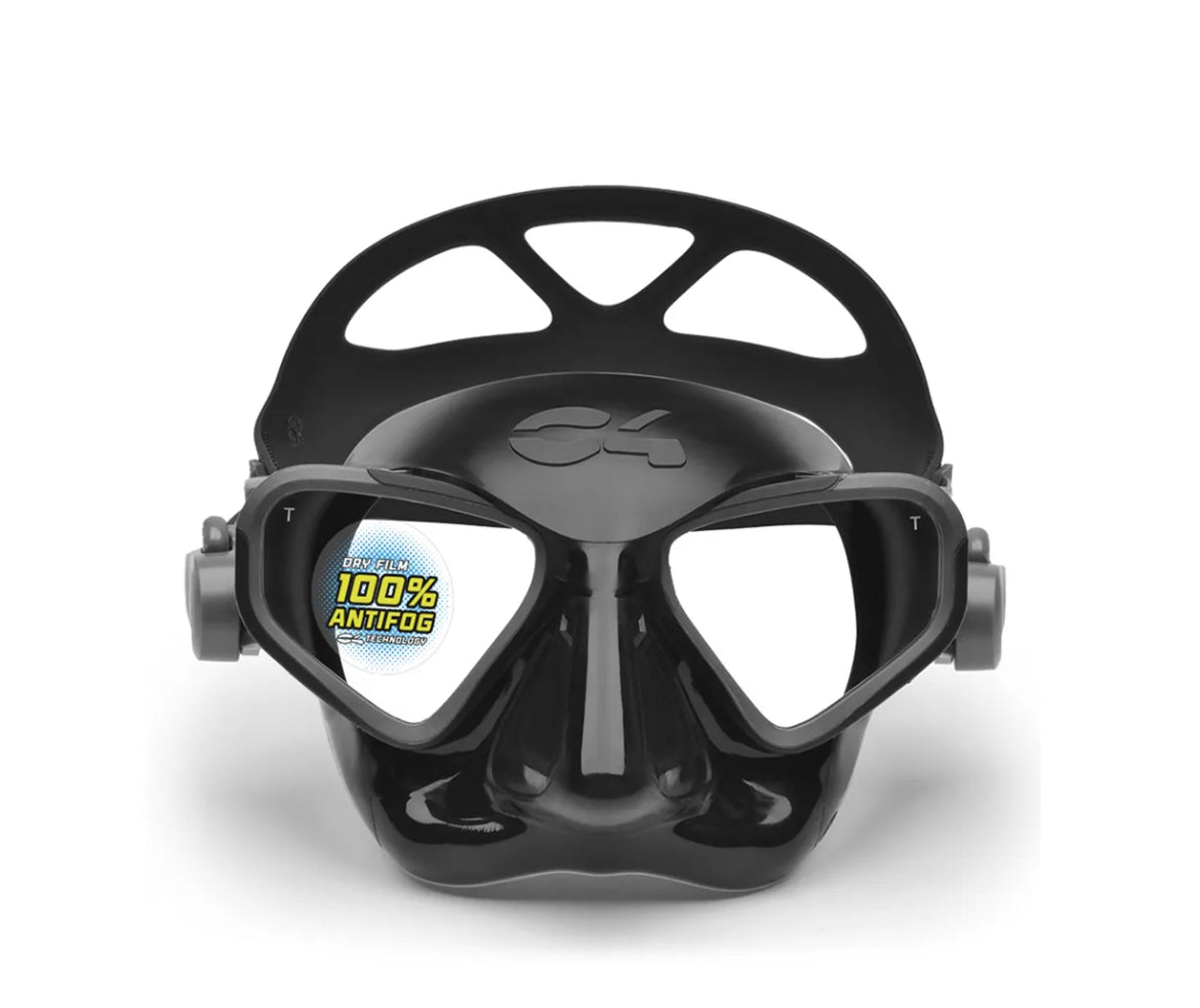 Masque C4 Falcon Noir antifog (anti buée)