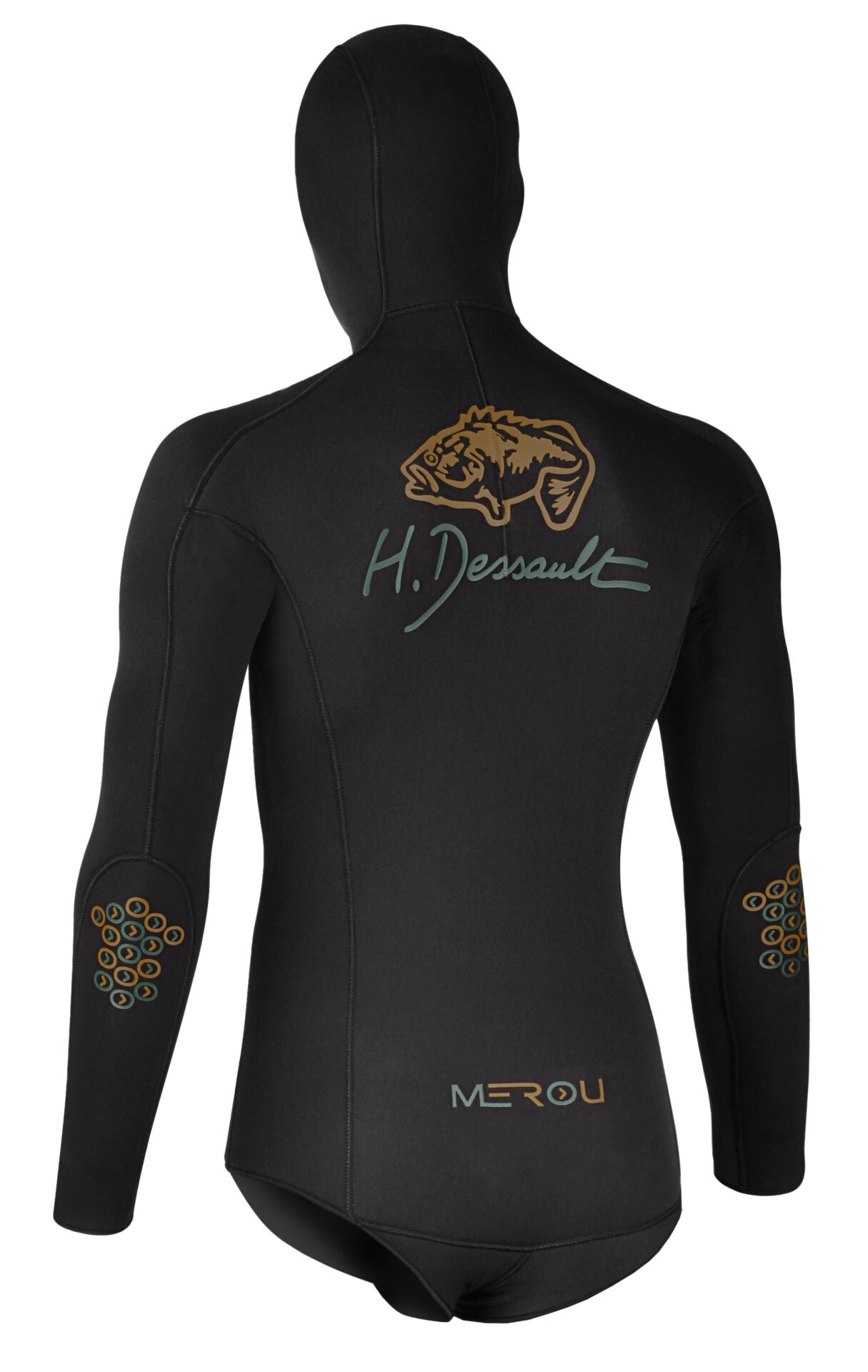 VESTE DESSAULT MEROU BLACK 5MM OU 7MM