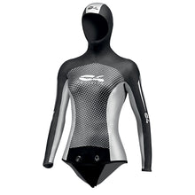 Charger l&#39;image dans la galerie, VESTE COMBINAISON SIDERAL 3 MM FEMME
