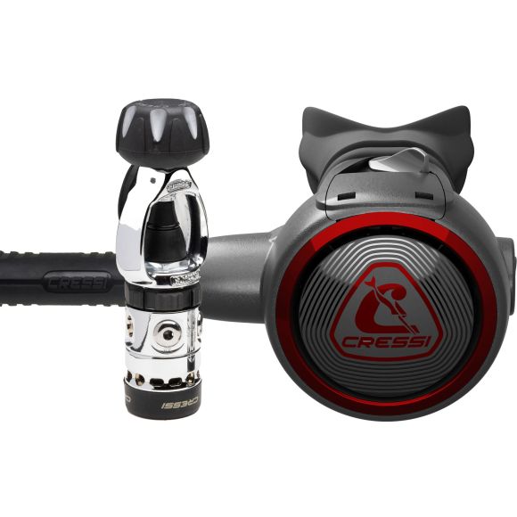 DETENDEUR CRESSI AC5 ZEN ROUGE EN DIN OU ETRIER