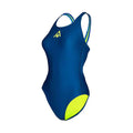 Maillot de bain femme Aquasphere bleu marine / jaune, vue de face