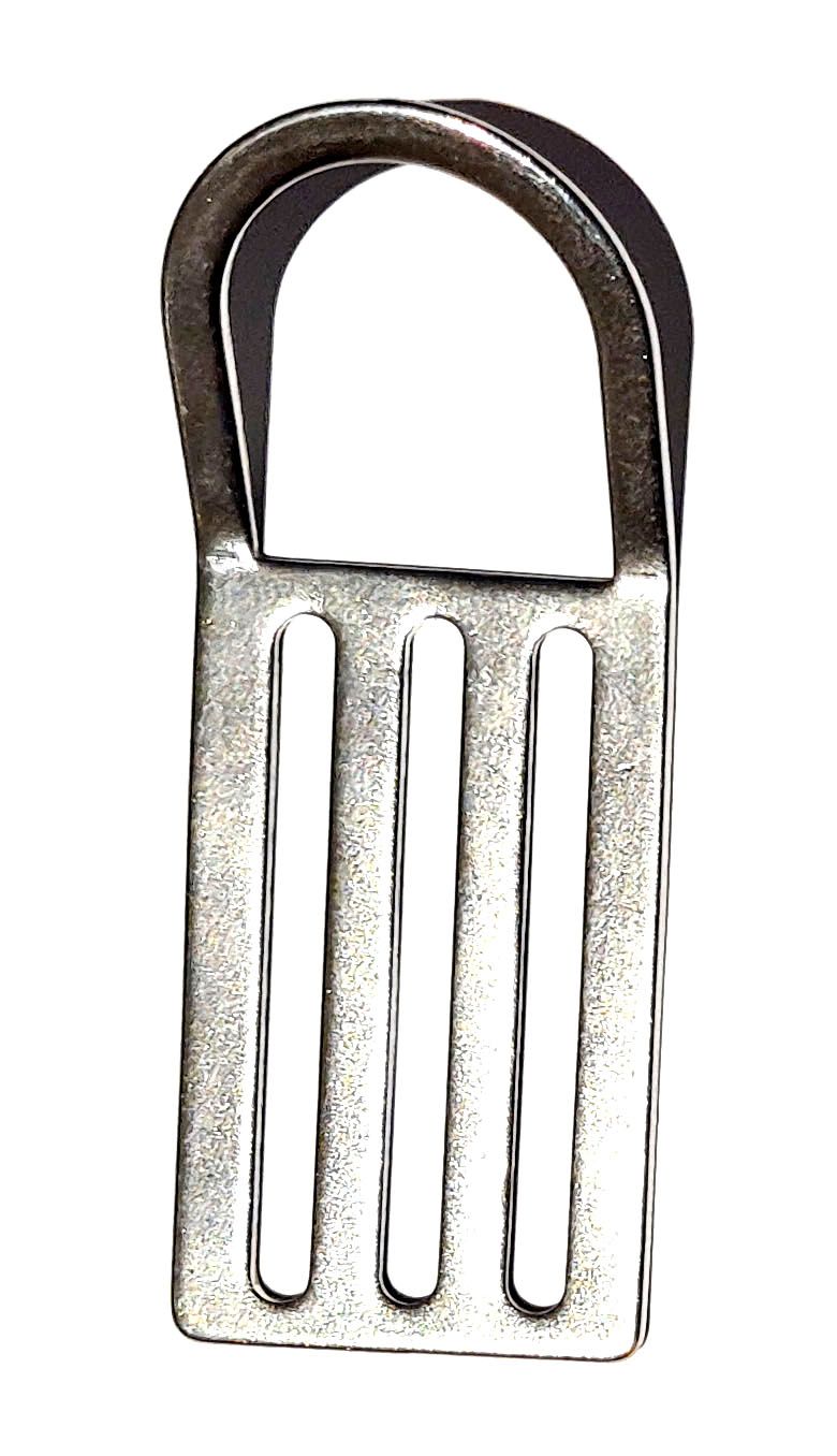 ANNEAU INOX 3 PASSANTS