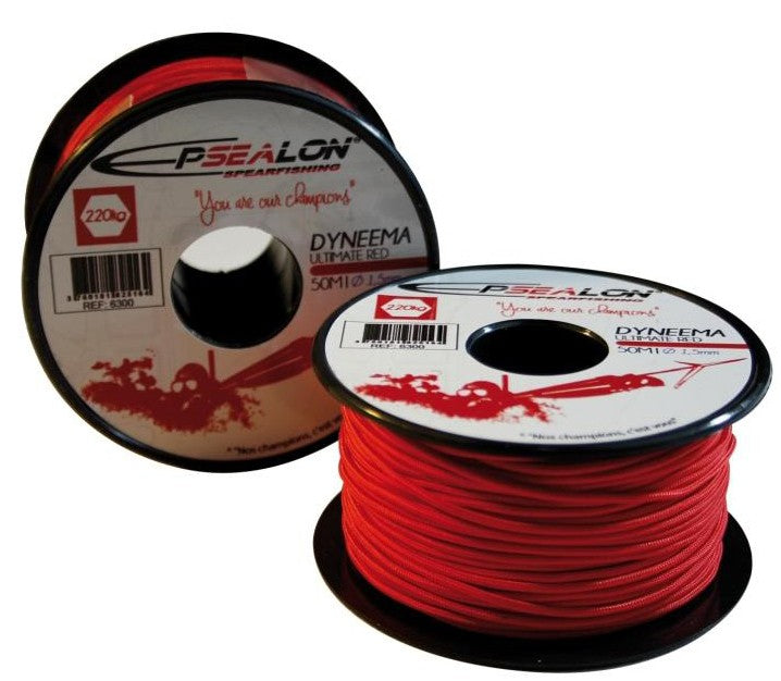 Bobine Dyneema Epsealon Ultimate Rouge - 1.5mm/50m