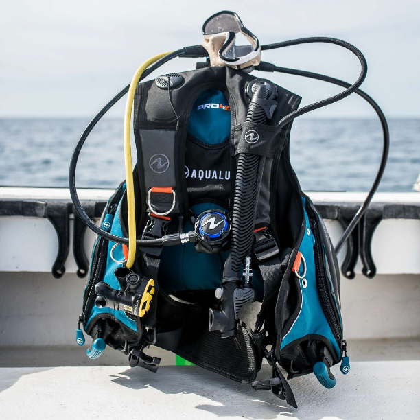 GILET PLONGEE AQUALUNG PRO HDPETROLE